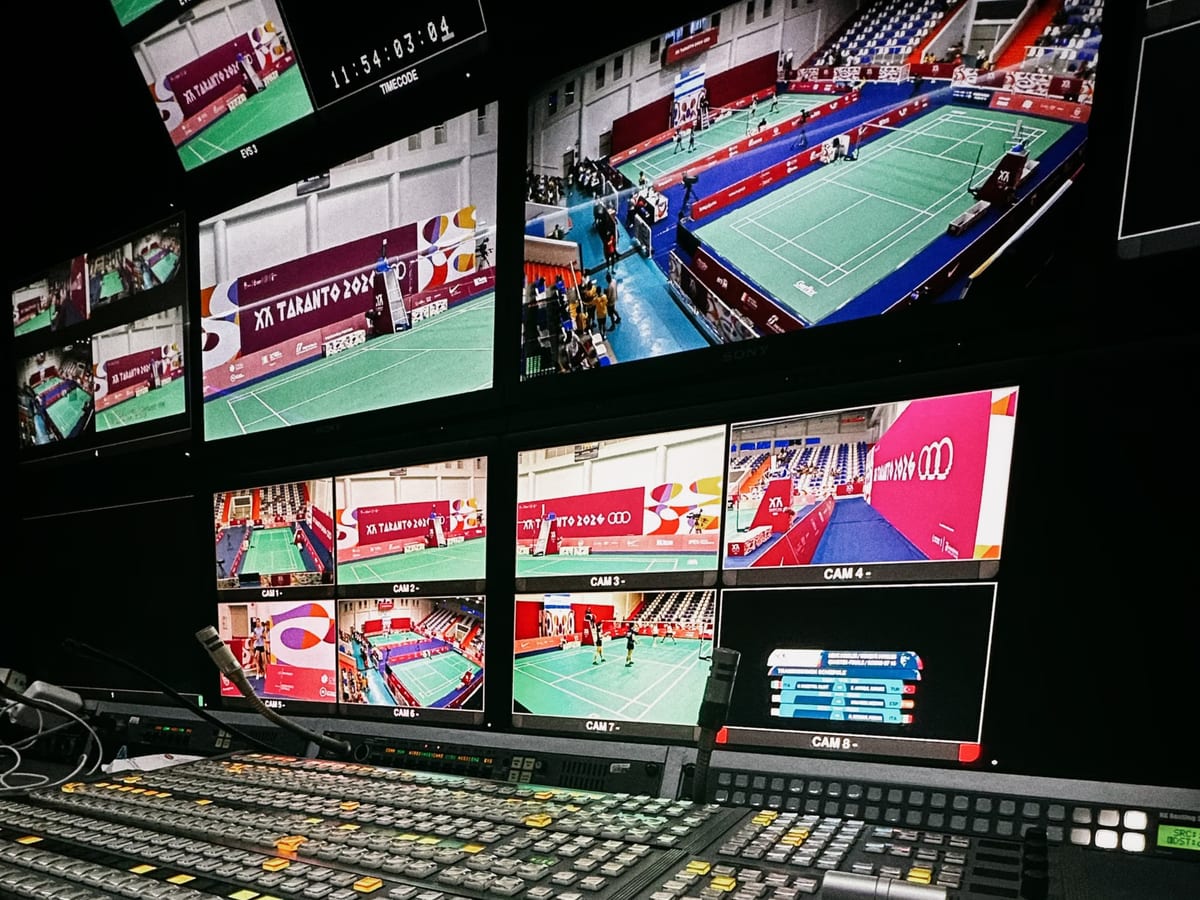Live Broadcast Data Feeds in use with a professional squad